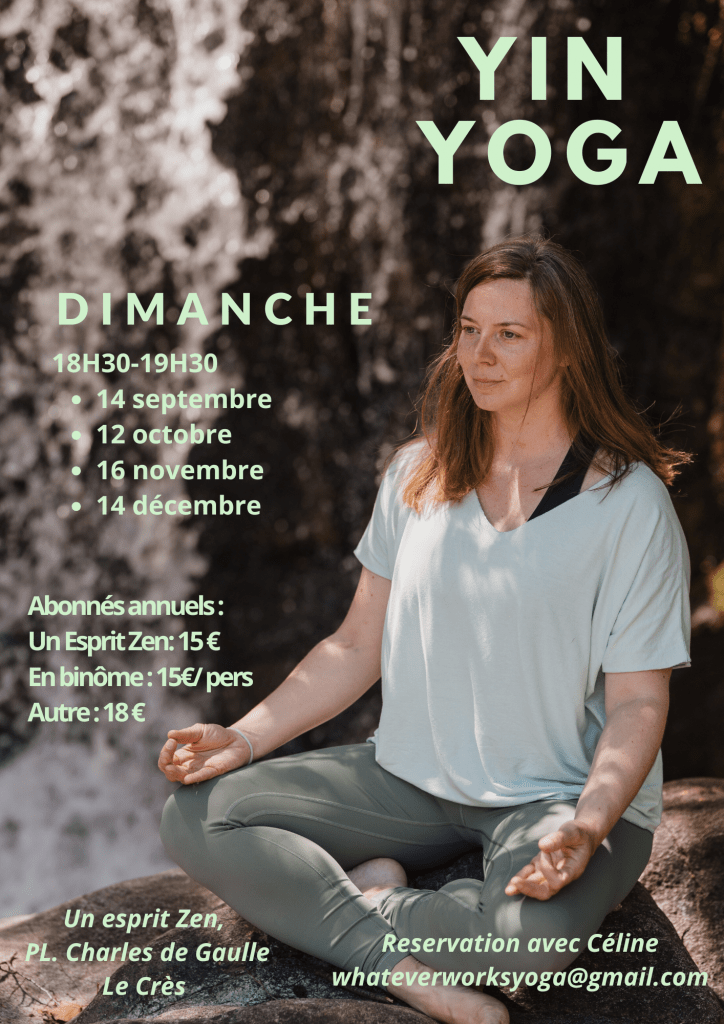 YIN YOGA du dimanche soir
